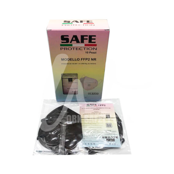 safe protection logo front marrone